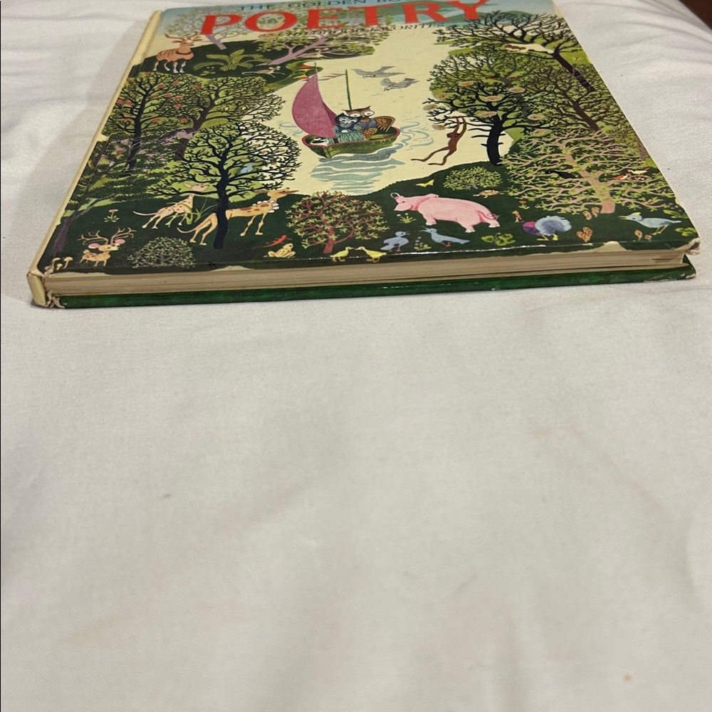 The Golden Book of Poetry, 85 Childhood Favorites, Jane Werner, Gertrude Elliott - Picture 4 of 5
